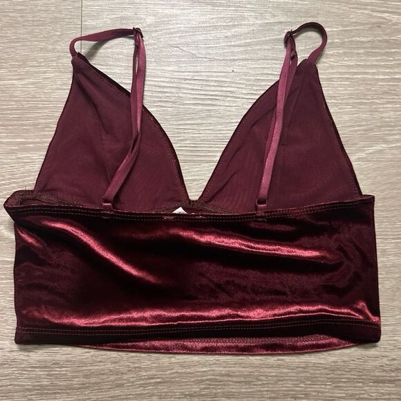 Garage Velvet V-Neck Tank Top - Picture 3 of 4